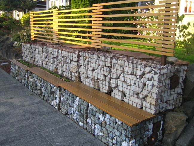 45+ originálních nápadů na moderní gabion, který dodá styl každému exteriéru