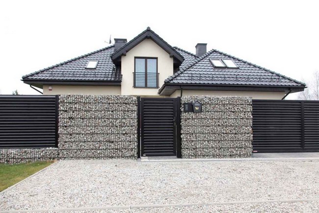 45+ originálních nápadů na moderní gabion, který dodá styl každému exteriéru