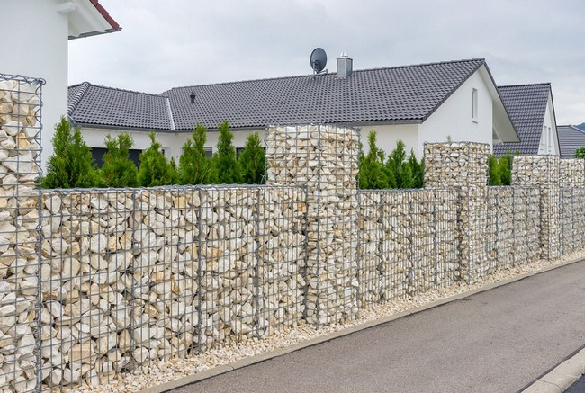 45+ originálních nápadů na moderní gabion, který dodá styl každému exteriéru