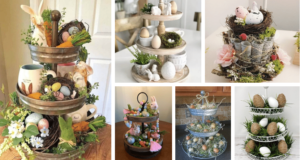 jarní dekorace na velikonoční stůl – inspirujte se těmito krásnými výtvory!