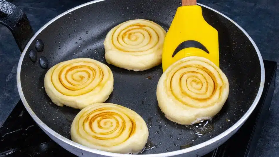 recept na fantastické sladké šneky s arašídovým máslem! jednoduchá příprava