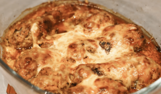 pečená kuřecí stehna