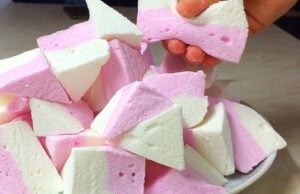 speciální recept na marshmallow – ve dvou barvách!