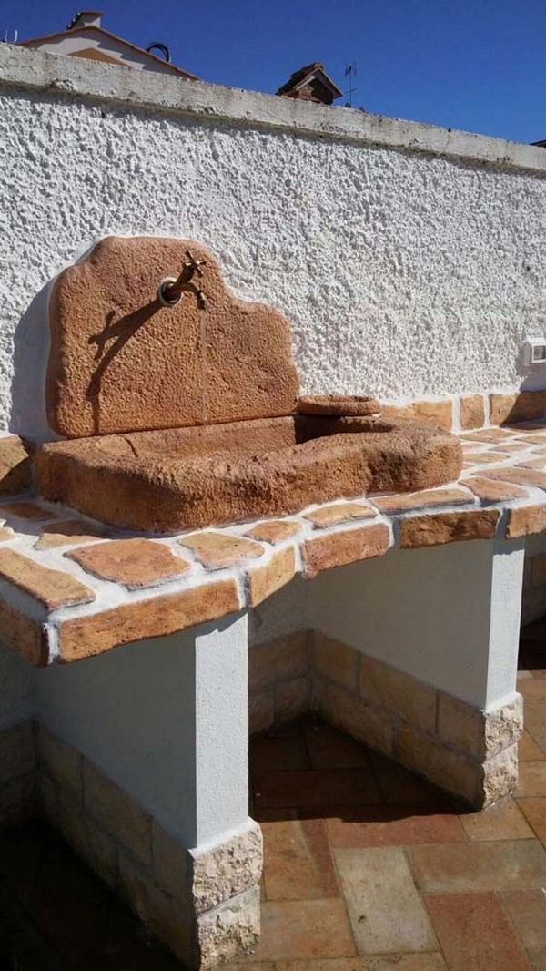40+ nápaditých a jednoduchých umyvadel pro váš venkovní prostor