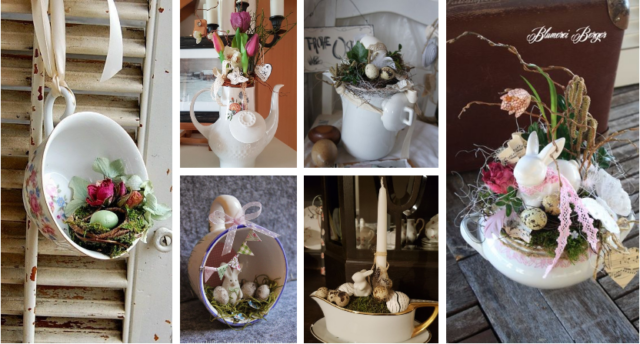 velikonoce nám už klepou na dveře! využijte tímto způsobem obyčejný porcelán