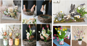 velikonoční dekorace na poslední chvíli – zkrášlete si stůl ve vaší domácnosti!