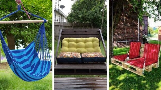 Zahradní houpačka vlastníma rukama: 35 nápadů na letní zábavu Zahradní houpačka vlastníma rukama: 35 nápadů na letní zábavu