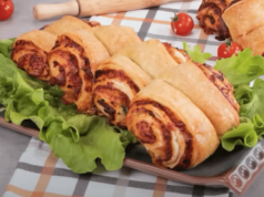 recept na fantastické mini tortillky se sýrem a zeleninou – velice rychle připraveny!