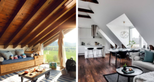 Vybavení podkroví: 50 příkladů krásného designu