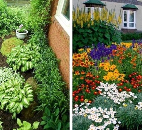 Krásné mini záhony na zahradě a dvoře: 55 jednoduchých nápadů