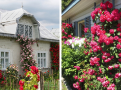 Krásná květinová fasáda domu vlastníma rukama: 54 nápadů pro inspiraci