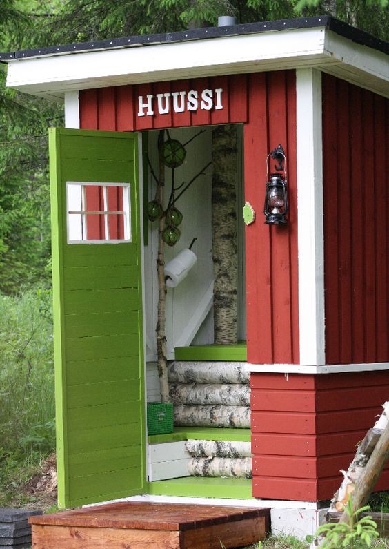 Venkovní toaleta na zahradu: 60+ stylových a originálních inspirací