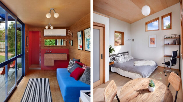 Interiér malého venkovského domu s jednou místností: 60 inspirací