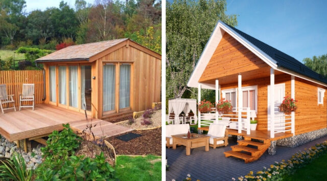 Zahradní přístřešek s terasou: 60 praktických možností pro každý vkus