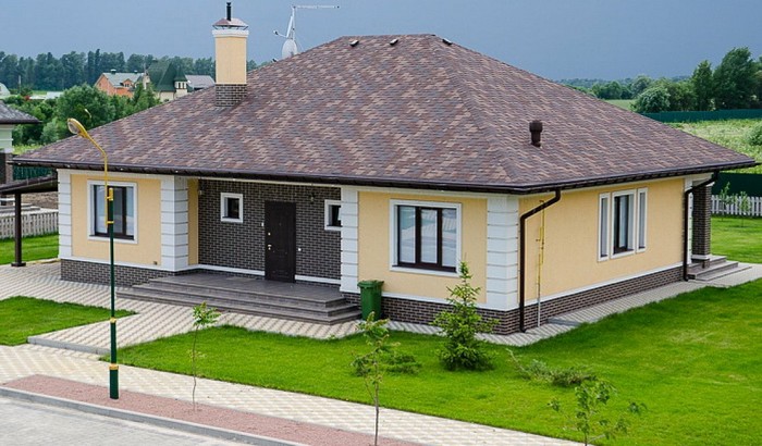 Moderní design fasád: 60 jednopodlažních domů plných inspirace