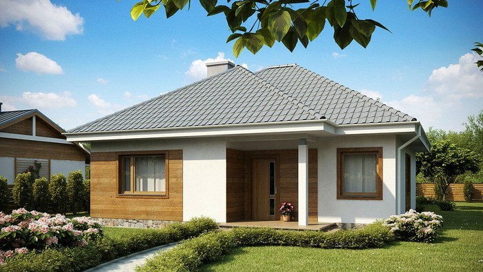 Moderní design fasád: 60 jednopodlažních domů plných inspirace