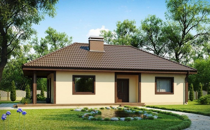 Moderní design fasád: 60 jednopodlažních domů plných inspirace