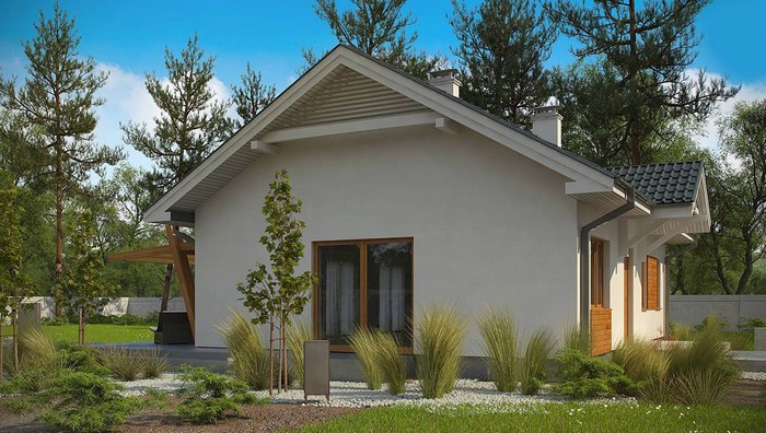 Moderní design fasád: 60 jednopodlažních domů plných inspirace