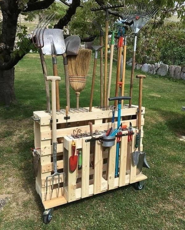 55+ inspirací pro stylové a praktické skladování na zahradě