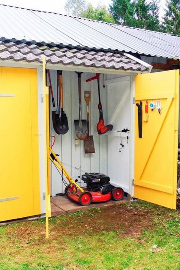 55+ inspirací pro stylové a praktické skladování na zahradě