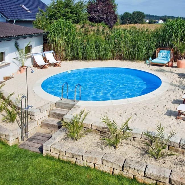 25+ krásných řešení pro stylový rámový bazén na zahradě