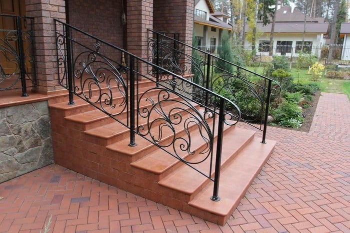 Klinkerové dlaždice na schody: 45 nápadů na elegantní verandu