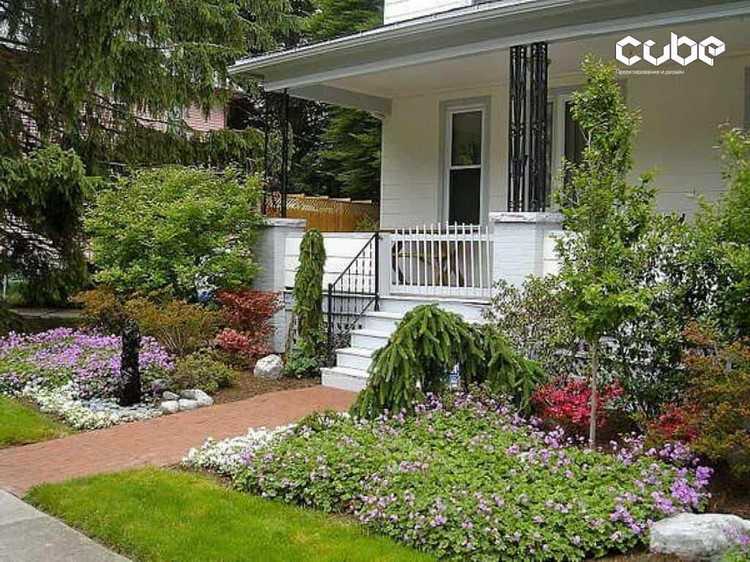 48 nápadů na krásný design záhonů na verandě