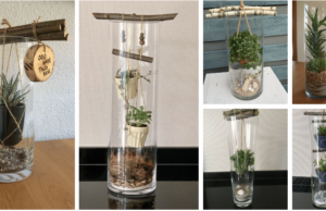 jednoduchý způsob, jak proměnit skleněnou vázu v krásný skvost vaší domácnosti