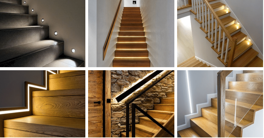 inspirace na originální osvětlení schodiště a chodby – inspirujte se!