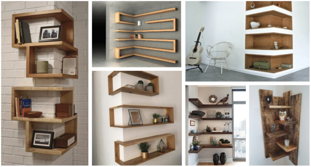20+ nápadů a inspirací na rohové poličky: zkrášlete si svou domácnost!