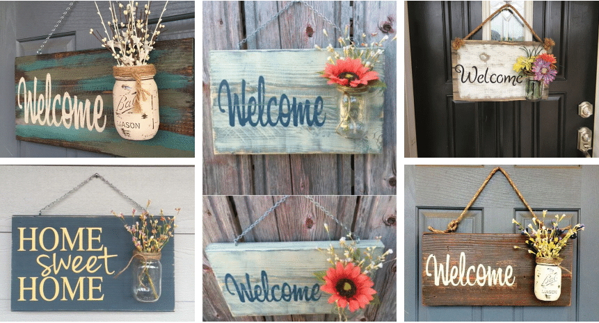 přivítejte své hosty krásnou květinovou dekoraci na vchodové dveře: 20+ krásných inspirací!