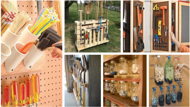 skvělé vychytávky k vám do dílny: využijte pvc trubky či palety!