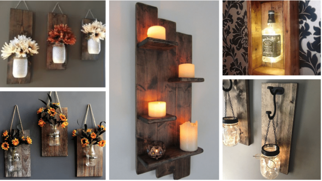 vkusné doplňky do domácnosti z nevyužitého dřeva: nezaberou vám téměř žádné místo!