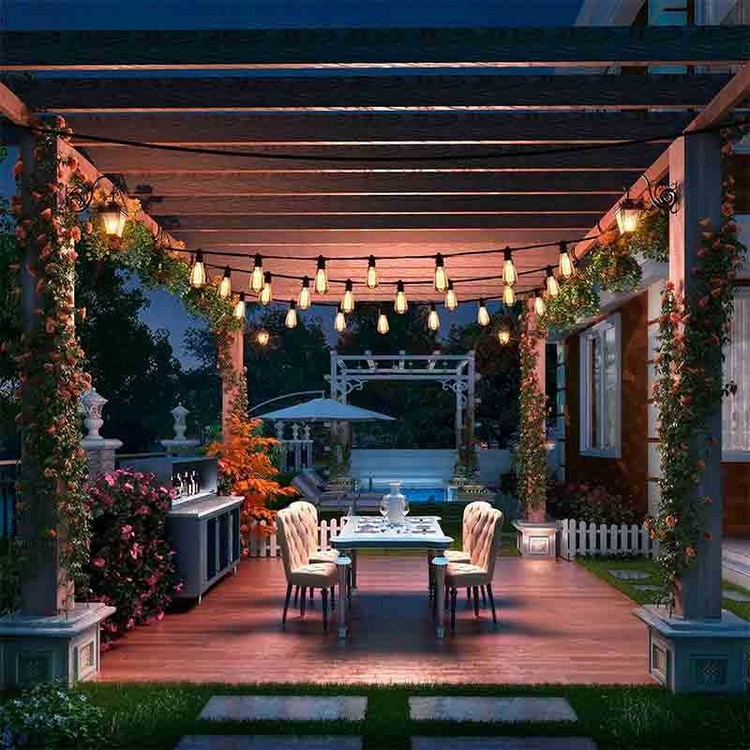 25+ inspirací na elegantní osvětlení pergoly, které dodá vašemu venkovnímu prostoru pohodu i styl