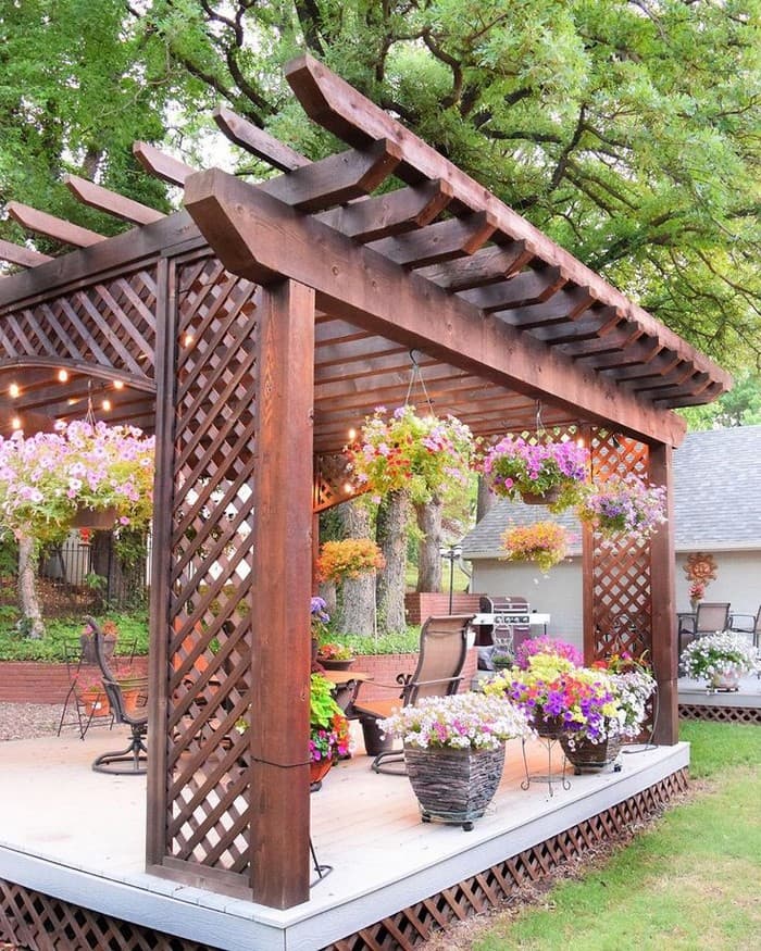 Pergola na zahradě: 50 krásných nápadů pro dům i přírodu