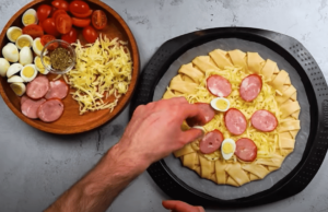 recept na vynikající pletenou domácí pizzu – chutná inspirace na rychlou večeři!