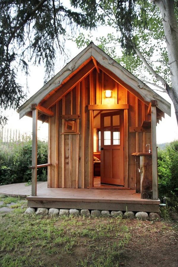 Elegantní zahradní domky pro malé pozemky: 40+ originálních řešení