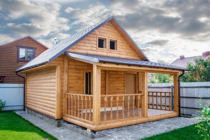 Stavba sauny s odpočinkovou terasou: 42 oblíbených možností