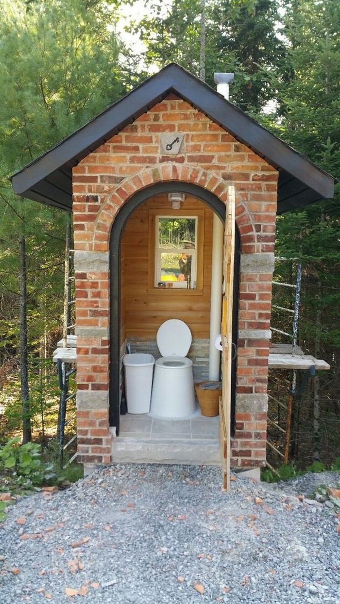 Venkovní toaleta na zahradu: 60+ stylových a originálních inspirací