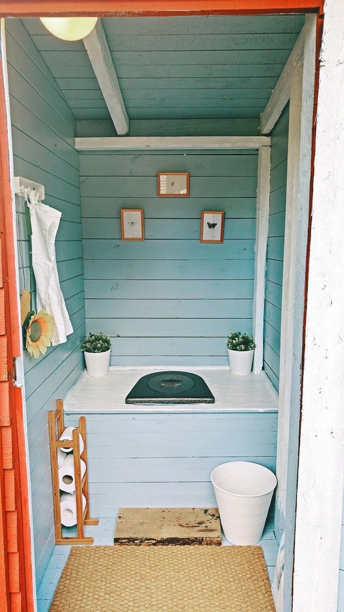 Venkovní toaleta na zahradu: 60+ stylových a originálních inspirací