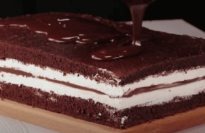 vynikající čokoládový dort kinder pingui: ideální na letní horké dny!