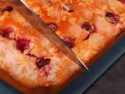 fantastická letní inspirace: vyzkoušejte tento třešňový koláč z kynutého těsta