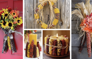 vzali jsme obyčejnou usušenou kukuřici a začali tvořit – inspirujte se těmito dekoracemi!