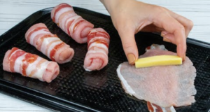 Snadný a rychlý recept na předrkm z vepřového masa s mozzarelou a slaninou nejchutnější masové kuličky z mražené rolády