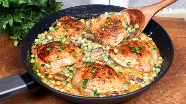 rychlý a lahodný recept na kuřecí stehna v neuvěřitelně chutné omáčce