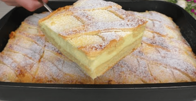 jednoduchý tvarohový koláč, který zvládne opravdu každý