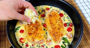 Jednoduchý a chutný recept na kuřecí prsa ve smetanové omáčce jednoduchý a chutný recept na kuřecí prsa ve smetanové omáčce