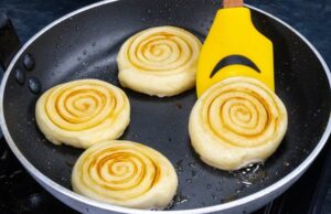 vyzkoušejte tyto slané šneky s arašídovým máslem dělané na pánvi!