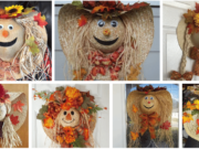 krásná podzimní dekorace: využijte slaměné klobouky a pusťte se do tvoření!