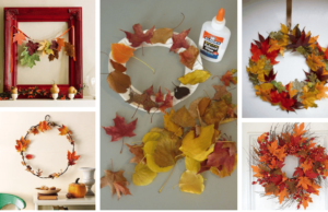 jednoduché podzimní dekorace z popadaného listí: pusťte se do tvoření naplno!